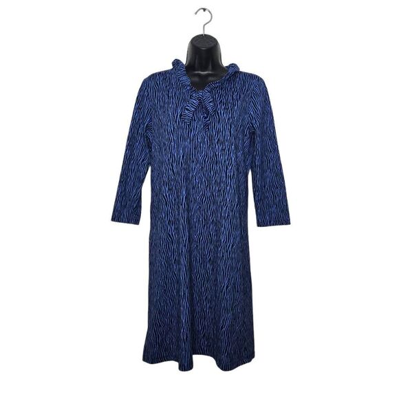 J. McLaughlin Dress Size Medium Catalina Cloth Animal Print - Picture 1 of 9
